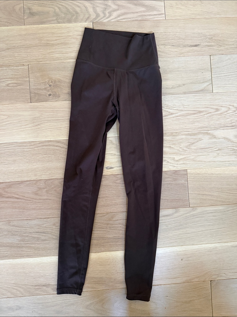 Varley High-Waist Chocolate Brown Leggings
